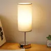 Luminária de cabeceira Amazon mais vendida internacionalmente com textura de madeira, dimerização por toque de três níveis, abajur de tecido, luminária de mesa decorativa padrão EUA
