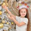 2026 Novas Tiara de Natal para Crianças e Adultos, Suprimentos para Decoração de Festa, Tiaras de Galhos de Rena, Decorações de Natal