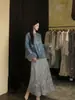 Nueva Chaqueta de Diseño Nacional Estilo Chino para Mujer, Nuevo Modelo de Invierno con Bordado de Lentejuelas, Engrosada para las Celebraciones de Año Nuevo Nz025