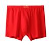 Fonte de fábrica de roupa íntima masculina boxer de algodão de meia-idade e idosos gordos tamanho grande cintura alta shorts soltos barraca atacado