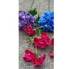 Primavera y Verano Estilo Nanyang Boda Flor Artificial Fabricante Colorido Dopamina Boda Camino Guía Fondo Decoración Flor Artificial Mayoreo