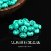 He Wen Wan Fio de Mão Contas Espaçadoras Acessórios Caroço de Oliva Casca de Coco Turquesa Sintética Contas Espaçadoras Almofada de Couro Acessórios para Contas de Pulseira