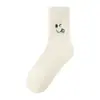 Calcetines de Terciopelo de Visón para Mujer en Otoño e Invierno, Calcetines Gruesos de Media Pantorrilla, Resistentes al Frío y Cálidos para Puerperio, Calcetines de Casa para Dormir