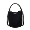 Bolsa de balde texturizada de alta qualidade para mulheres, nova moda verão 2026, bolsa de ombro versátil, bolsa transversal de design nicho
