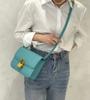 Bolso Tofu de Piel de Vaca con Patrón de Lagarto para Mujer Nuevo Otoño e Invierno 2023 Bolso Caja Clásico Vintage Bolso de Hombro de Cuero Genuino Bolso Cruzado