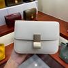 Bolsa de Comissária de Bordo Colorida 2021 Nova mini Caixa de Couro de Vaca Bolsa Tofu Ombro Único Transversal mini Bolsa Quadrada Pequena Tendência Mulheres