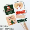 Topper Decorativo para Pastel Estilo Coreano Retro de Moda Banderín Pequeño Estilo Ins Topper para Mesa de Postres Feliz Cumpleaños