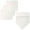 Bolsa de base de película de 5 piezas para placa de home de béisbol y sóftbol, tapete de base para placa de lanzador, equipo de campo de béisbol, bolsa de base impermeable de goma