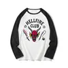 Camiseta de Fuego para Hombre de Stranger Things, Mundo, Espada y Martillo, Tendencia de Moda para Hombre y Mujer Camiseta de Manga Larga Moderna