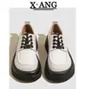 Zapatos Pequeños de Cuero con Cordones Estilo Británico Piel Genuina 2026 Primavera y Verano Nuevos Zapatos Mary Jane para Mujer Mocasines Estilo Japonés Zapatos Individuales JK