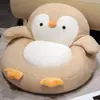 Cojín de Pingüino Futón Integrado Cojín Grueso de Tatami Almohadilla para Silla Hogar Dormitorio Sofá Perezoso Esterilla para Piso de Yoga