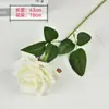 Rosas de Terciopelo Simuladas para Decoraciones de Boda, Flores Artificiales para Arreglos de Boda con Rosas Transfronterizos, Flores Artificiales al por Mayor para el Día de San Valentín