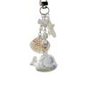 Llavero Colgante Ballena Oceánica Cadena para Teléfono Móvil Estrella de Mar Cadena de Tarjeta Coo Decoración de Cámara ccd Colgante para Bolsa con Concha Natural