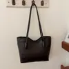 Bolso de hombro tipo tote casual chic simple de gran capacidad, moderno y elegante, para mujer, nuevo 2026