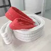 Cinturón de Elevación, Eslinga de Elevación, Correa Plana, Elevación por Grúa, Múltiples Especificaciones Industrial Blanco Hebilla Doble Polipropileno Correa de Elevación