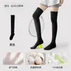 Calcetines de compresión deportivos para mujer, modelos de primavera y otoño, calcetines de compresión profesionales para correr, fitness, bádminton, calcetines de ciclismo, calcetines largos hasta la rodilla