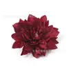 Flor de Dalía Estilo Antiguo Flor Artificial Decoración del Hogar Flor Falsa Decoración de Boda Material para Manualidades Flor para el Cabello Hanfu