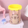 Portalápices de Dibujos Animados Cubo de Almacenamiento de Escritorio Organizador de Papelería para Estudiantes Portalápices Regalo de Cumpleaños para Niños Portalápices al por Mayor