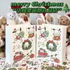 Bolsa de Regalo Navideña de Dibujos Animados Bolsa para Empacar Regalos de Nochebuena Bolsa de Papel Kraft Navideña Bolsas de Regalo Navideñas de Explosiones