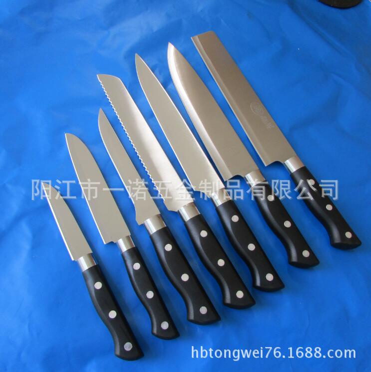 A-034G不锈钢套刀,厨用刀.厨房套刀,,面包刀,万用刀