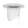 Bacinica para Inodoro Anti-Obstrucción Baño Hogar Tapa para Inodoro de Sentadillas Anti-Olor Magnético Anti-Olor Inodoro