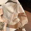 Chaleco de Punto Sin Mangas con Cuello en V Hueco de Avena Falso Dos Piezas para Mujer Verano 2026 Nuevo Estilo Old Money Temperamento Top Adelgazante