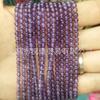 Cuentas redondas pequeñas de piedra natural de 2 mm y 3 mm, polvo de cristal de ágata, granate, ojo de tigre, grano azul, cuentas sueltas para bricolaje, venta al por mayor