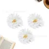 Flor de Crisantemo de Aguja de Pino Simulada de 8 cm Accesorios para el Cabello de la Dinastía Han con Flores Tocado de Minoría Étnica Flores para Ropa Decoración de Boda