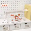 Bolsa de Lápis Transparente Apple Duoduo Fofa Impermeável Grande Capacidade Bolsa para Material Escolar Bolsa de Armazenamento de Material Escolar para Estudantes Bolsa de Lápis de Desenho
