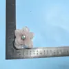 Tela de Malla Dulce Estilo Francés con Pedrería Flor de Cinco Pétalos DIY Accesorios de Decoración para Pasadores de Pelo Ropa Adornos Florales Accesorios