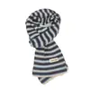 Bufanda de Retazos Tricolor Artística Vintage Estilo Mori para Mujer, Accesorio de Invierno Calentador de Cuello Versátil Estilo Mori