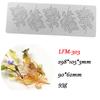Chips ocos Margarida Lótus Caleidoscópio Flip Açúcar Renda Silicone Pad DIY Baking Plate Cozinha Molecular Decorativa