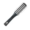Peine de Costillas para Barbería Hombres Peine Grande para Peinar Cabeza de Aceite Peine de Peluquería Hebilla Interior Barbería Cabello Rizado Peine de Espalda Redonda