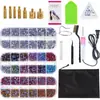 Suministro Especial Transfronterizo Kit Aplicador de Pedrería Hotfix Portátil Reparador de Pedrería Herramienta de Aplicación de Pedrería para Ropa Kit Fabricante Venta al por Mayor