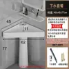 Nuevo Lavabo de Cerámica de Pie Pedestal Lavabo Lavabo de Inodoro Baño Apartamento Pequeño Lavabo Doméstico