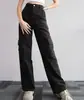 En Stock Estilo Europeo y Americano Versátiles Casuales de Cintura Media con Bolsillos Tridimensionales, Pantalones Casuales para Mujer al por Mayor