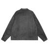 Nuevo Traje de Béisbol de Cremallera Irregular de Otoño Chaqueta Trendy bulingbuling Brillo Chaqueta Hip-Hop