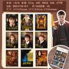 Adesivos Dourados Originais Harry Potter Adesivos de Figuras da Escola de Hogwarts Hermione Ron Adesivos à Prova d'Água Impressão