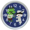 Reloj de Pared Publicitario de Negocios de 9 Pulgadas Azul Publicidad de Coke Reloj de Pared de Plástico de Dibujos Animados de Comercio Exterior Regalo de Negocios Reloj de Pared