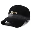 Gorra Lavada con Aspecto Desgastado de Estilo Nuevo Vintage Transfronteriza para Hombres y Mujeres, Gorra con Visera y Agujeros, Gorra de Béisbol Casual Deportiva para Exteriores