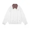 Yidao Vintage 2026 Otoño Nuevo Estilo Callejero Americano Casual Cuadros Patchwork Cuello Solapa Chaqueta de Trabajo