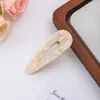 Pinzas para el pelo de acetato europeas y americanas transfronterizas, pasadores de moda vintage con estampado de leopardo, pinzas elegantes para flequillo, horquillas, pinzas laterales, accesorios para el cabello al por mayor