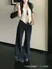 ¡Jeans Rectos Ouou Ouyang 'Wu' con Cinturilla, Versión 2.0 Actualizada! Jeans de Mezclilla con Lavado a la Teñida Activa y Costuras, Actualización de Alta Resistencia