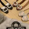 Mismo estilo que las uvas altura interior aumentando 3 cm Zapatos Mary Jane para mujer pedrería puntera cuadrada exquisita corte bajo tacón grueso temperamento para ir al trabajo zapatos de vestir