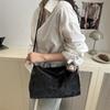 Bolsa de Hombro Tote Casual de Gran Capacidad, Elegante, Nueva Tendencia 2026, Moda Coreana, Color Sólido, para Viajes Diarios