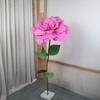 Exhibición de ventana PE flor artificial decoración de boda cesta de flores grande arreglo floral accesorios de tiro traje de flores falsas al por mayor