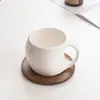 Conjunto de Pires para Xícara de Café Xícara de Café Latte Estilo Americano Fino de Alta Qualidade Caneca de Cerâmica Xícara de Café da Manhã com Aveia Grande Capacidade