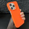 Capa Macaron de Cor Sólida Ultra Fina Meio-Cobertura Adequada para iPhone 18 Pro com Botões Vazados, Capa Protetora Macia para Apple 16