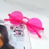 (Especial) Fábrica de Óculos em Formato de Coração Cor de Bala Gelatina Óculos de Coração Óculos de Sol Personalizados Europeus e Americanos para Homens e Mulheres Coração de Pêssego