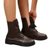 Otoño 2026 Nuevo Talla Grande Botas Casuales Cómodas para Mujer Estilo Europeo y Americano Modernas para Exteriores Talla Única